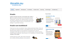 Desktop Screenshot of kreatin.nu